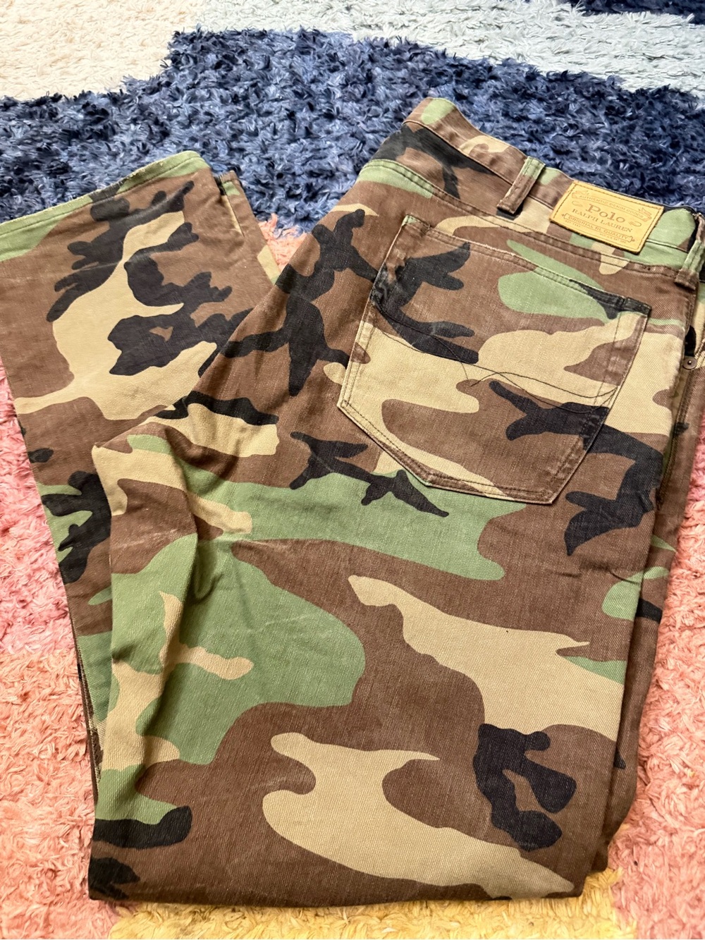 Polo Ralph Lauren Men’s Slim Camo Jeans